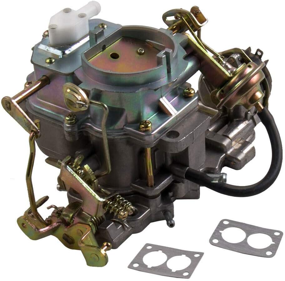 New Carburetor 2 Barrel Compatible With 1983-1988 Jeep Wrangler Wagoneer BBD 6 CYL 4.2L 258 CJ5 Automatic Electric Choke