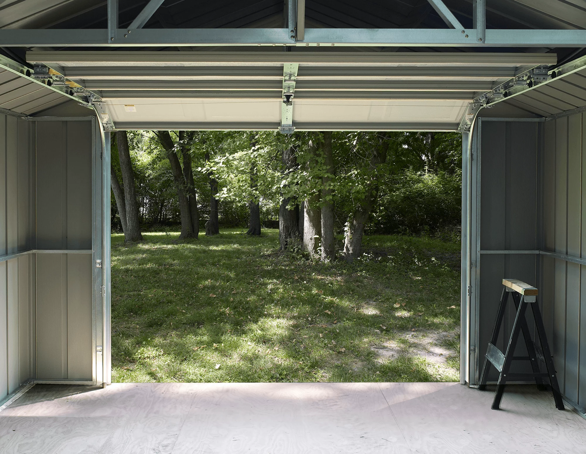 Arrow Murryhill 12 x 31 Garage, Steel Storage Building, Prefab Storage Shed