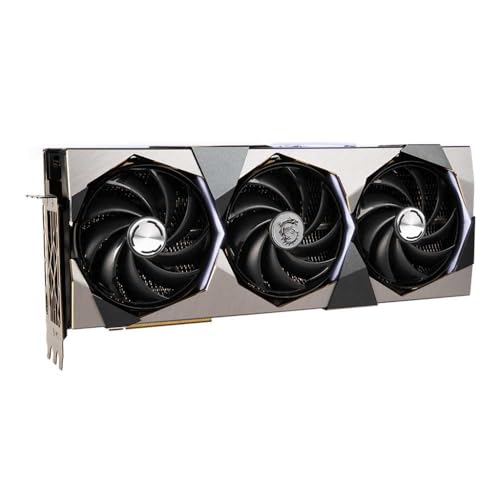 MSI GeForce RTX 4070 Super 12G Ventus 3X OC Gaming Video Card - 12GB GDDR6X, PCI Express Gen 4, 192-bit, 3X DP v 1.4a, HDMI 2.1a (Supports 4K & 8K HDR)