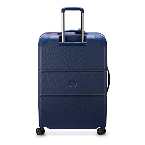 DELSEY PARIS Chatelet Air 2.0 Hardside Luggage with Spinner Wheels, Angora, Checked-Large 28 Inch