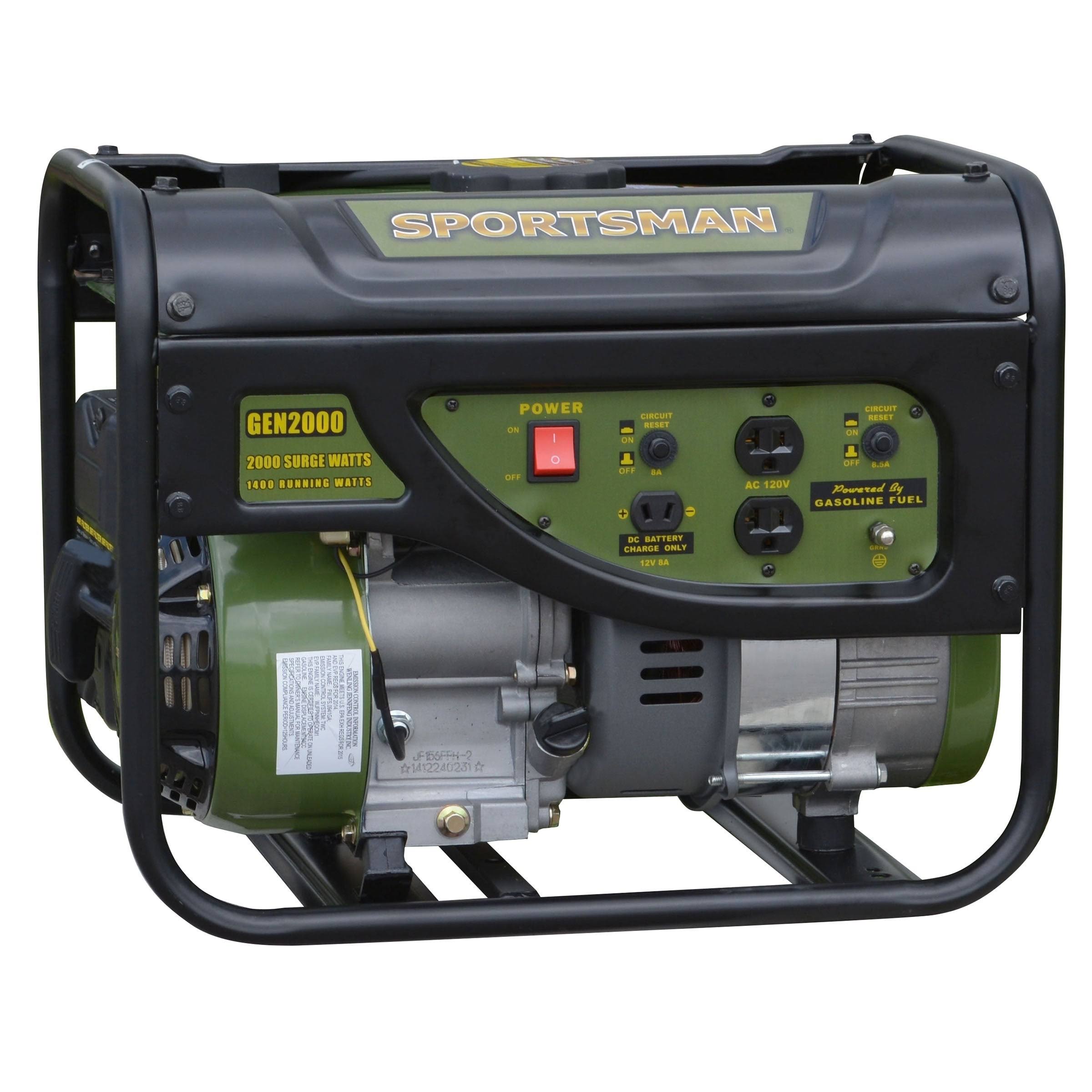 Sportsman Gasoline 2000 Watt Portable Generator - Not Carb Compliant