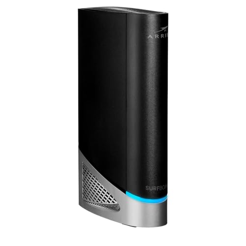 ARRIS (SB8200) - Cable Modem - Fast DOCSIS 3.1 32x8 Gigabit Cable Modem , Approved for Comcast Xfinity, Cox, Charter Spectrum, & more | 1 Gbps Max Internet Speed, 4 OFDM Channels - (No Built-in Wifi)