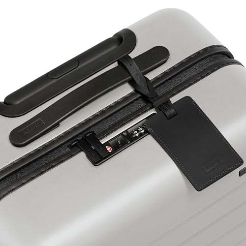 Away Bigger Carry-On Luggage, Lightweight Hardside Large Suitcase with Spinner Wheels, TSA Lock, Airline Approved, Navy Blue