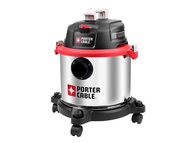 Porter-Cable PCX18301-4B 4 Gallon 4 Peak Horsepower Wet and Dry Vacuum Cleaner