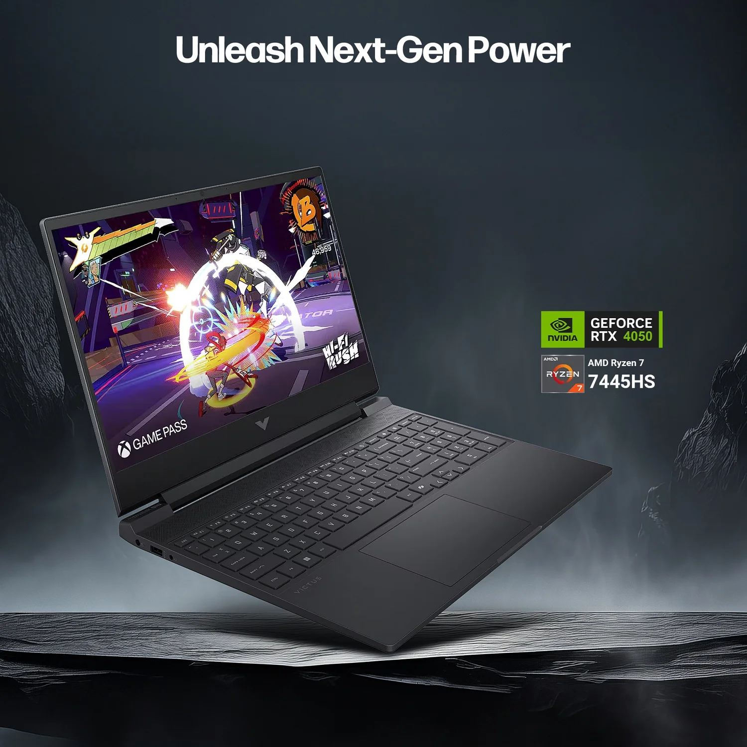 HP Victus 15.6" FHD 144Hz Gaming Laptop - AMD Ryzen 7 7445HS, 64GB RAM, NVIDIA RTX 4050 GPU, 2TB SSD, Backlit Keyboard, Wi-Fi 6E, Bundle with Mytrix Accessorie, Mica Silver, Windows 11 Pro