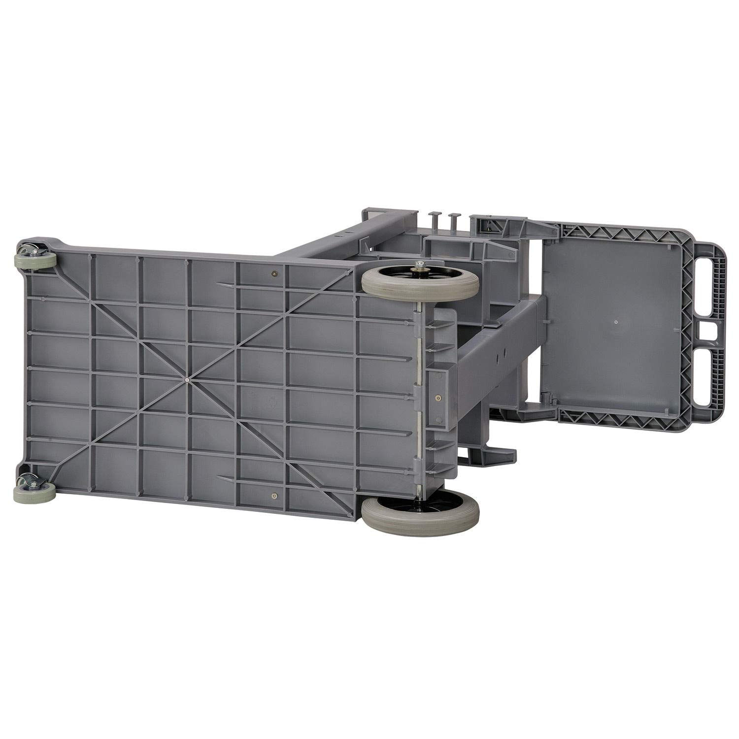 Global Industrial Janitor Cart Gray with 25 Gallon Vinyl Bag