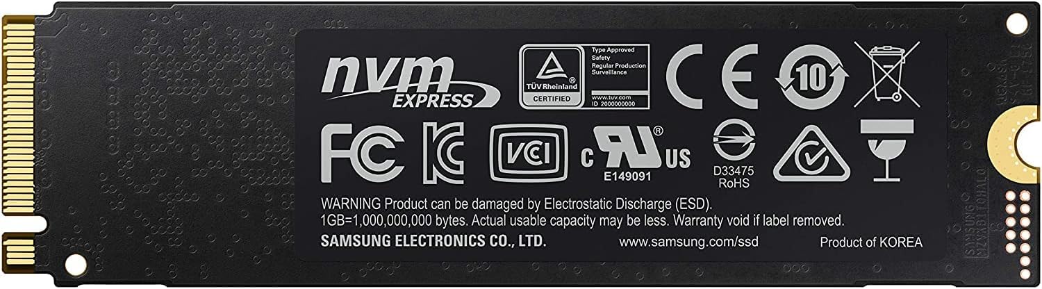 970 EVO Plus SSD 2TB - M.2 NVMe Interface Internal Solid State Drive with V-NAND Technology (MZ-V7S2T0B/AM)