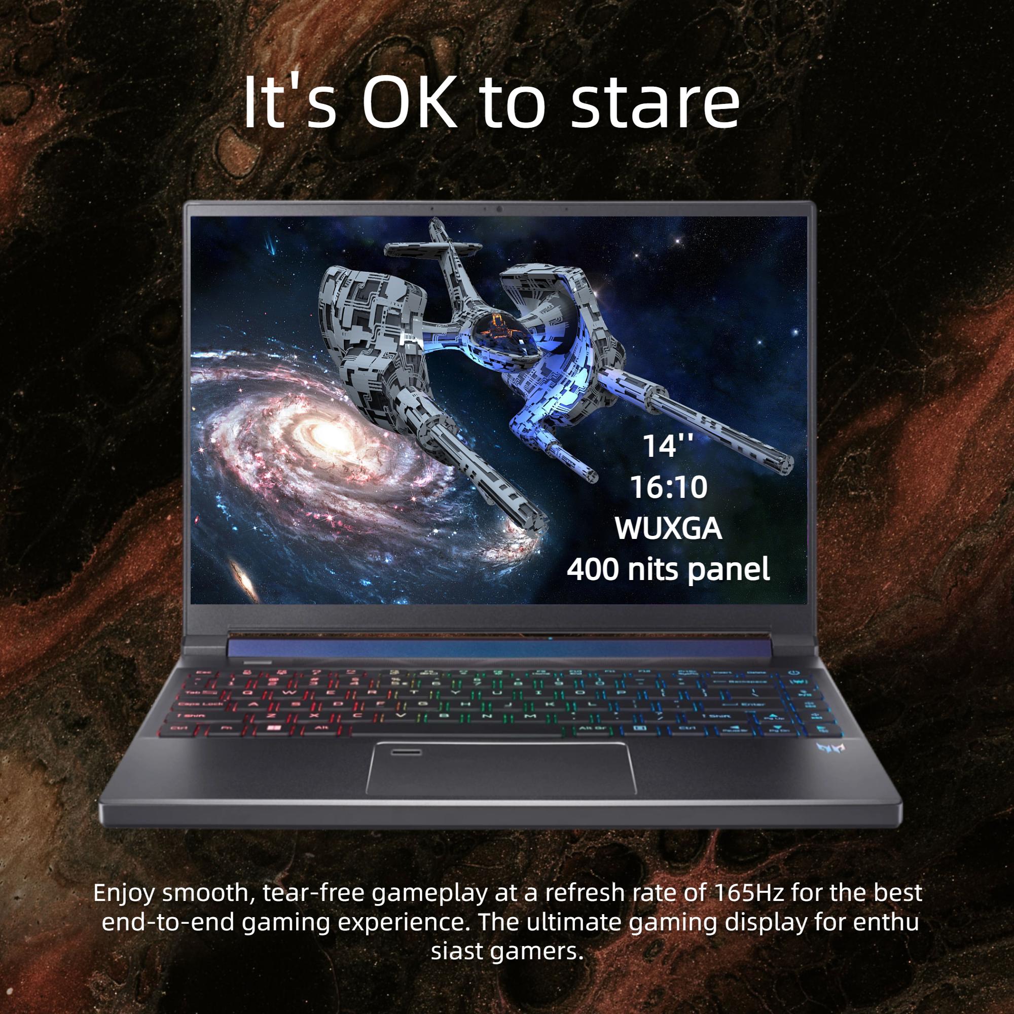 Acer Predator Triton 300 SE 14” WUXGA 165Hz Gaming Laptop, Intel Core i7-12700H, NVIDIA GeForce RTX 3060, 64GB LPDDR5 RAM, 4TB SSD, RGB Backlit Keyboard, Win 11, Gray, 32GB Hotface USB Card
