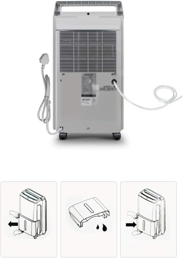 Mist humidifie Dehumidifier, Dehumidifier with Automatic Shut-Off Function, High-Efficiency Dehumidifier Suitable for Basement/Middle Room Silent Dehumidification Vaporizer humidifier