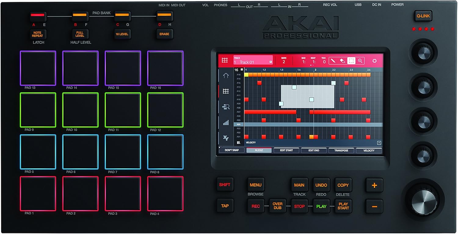 Akai Professional MPC Touch | Music Production Station with 7" Multi-Color Touchscreen