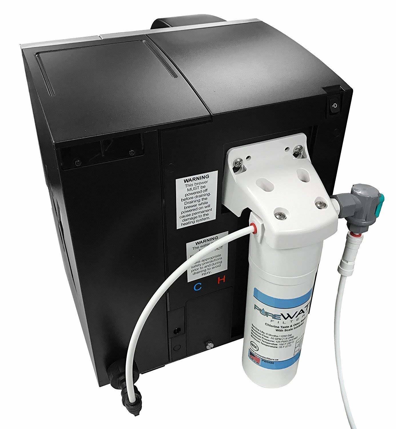 Keurig B150, K150, B155, K155 All-in-One Direct Water Line Plumb and Filter Kit