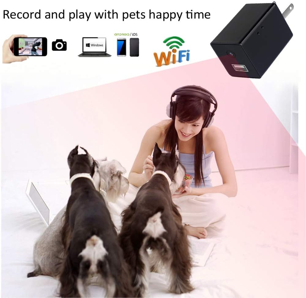 WiFi Camera Indoor, 1080P HD Security Camera Smart Baby Home Wireless IP Camera for Pet/Dog/Nanny Monitor/ Motion Detection