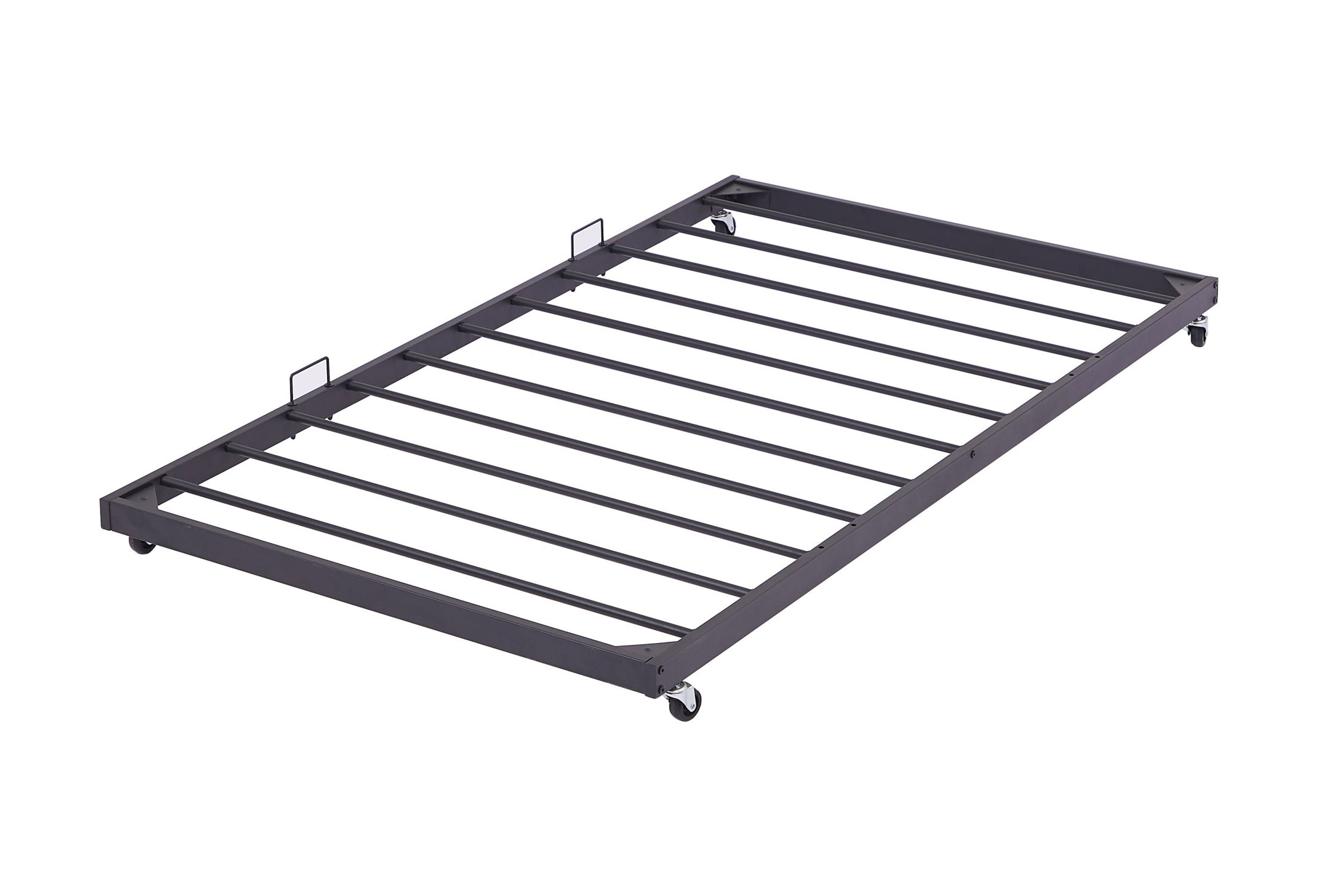 Baja Twin Size  Metal Frame Daybed with Trundle - Black