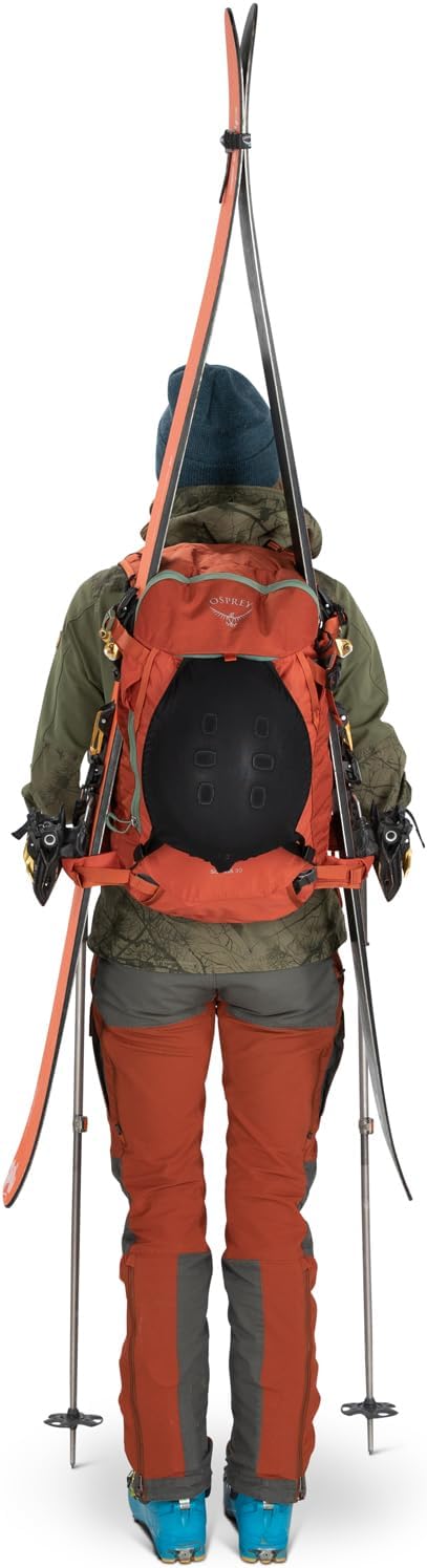 Osprey Sopris 40L Ski and Snowboard Backpack, Black