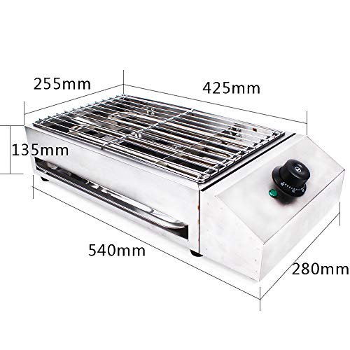 Indoor Barbecue Grill Electric Smokeless Indoor Grill, Commercial Indoor Grills Electric Smokeless Barbecue Grill