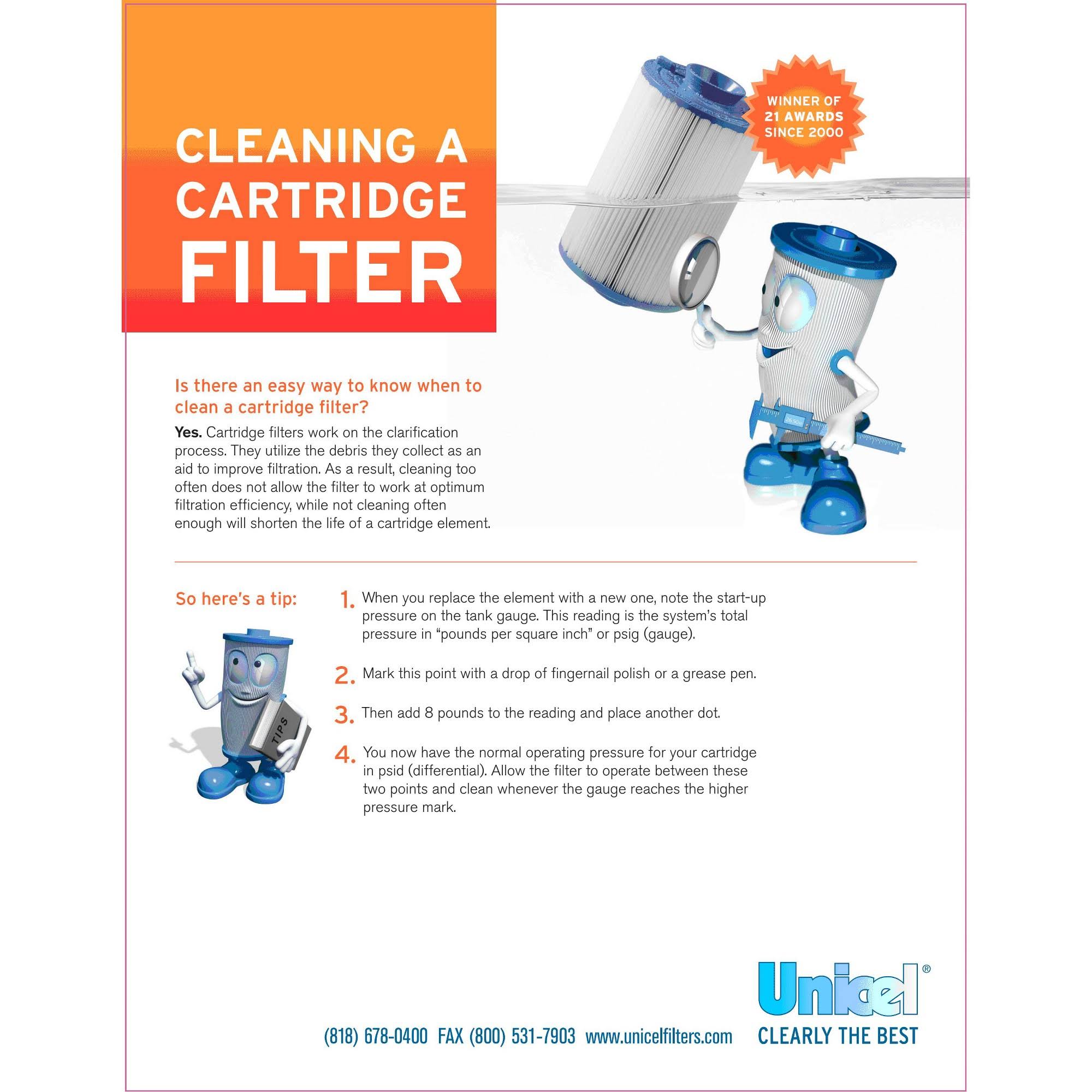 Unicel  Filter Cartridge for Hayward C1200
