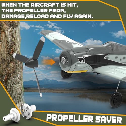 RC Plane 4-CH RC Airplane – RC Airplane Ready to Fly Upgrade P-40 Warhawk Remote Control Airplanes for Beginners Adult with Beginners with Xpilot Stabilization System