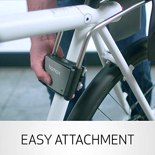 Hamax Caress Rear Child Bike Seat - Frame Mount, Ultra-Shock Absorbing, Adjustable to Fit Kids (Baby Through Toddler) 9 mo - 48.5 lb.