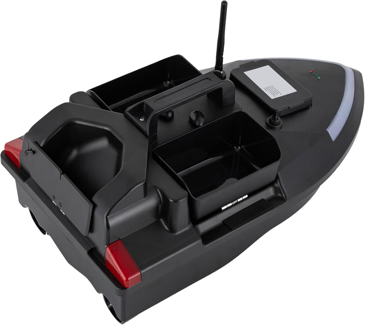 Bait Boat for Fishing 500m Remote Control GPS Fishing Bait Boat Fishing Boat, Automatic Route Correction, 4.4lbs Tank Capacity