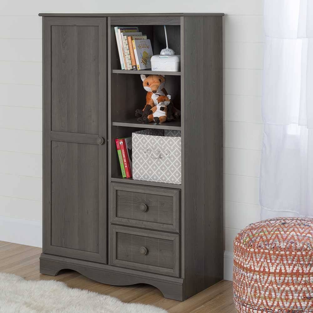 South Shore Savannah Armoire - White