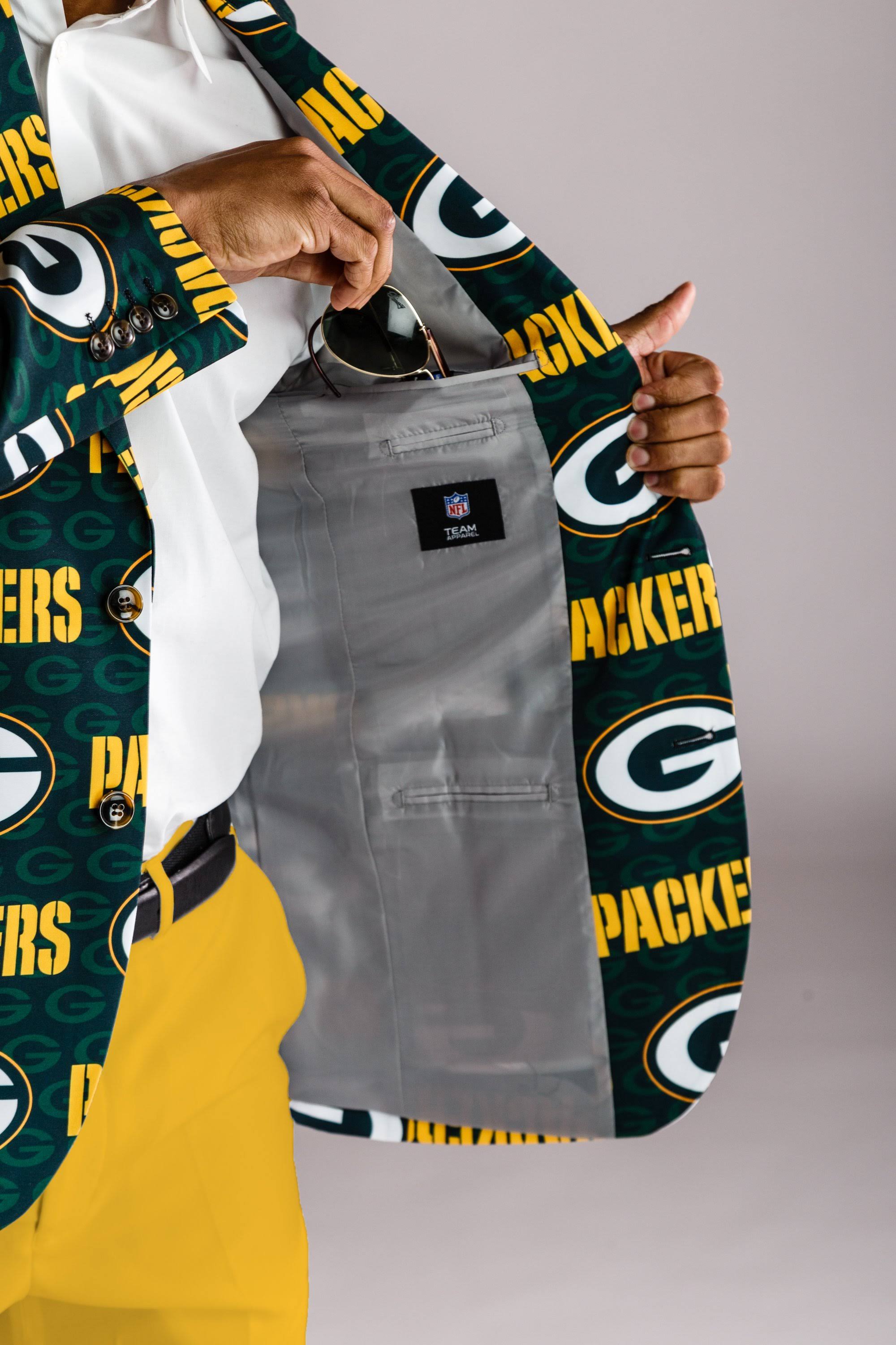 Packers Super Fan Blazer 42 Green u0026 Gold