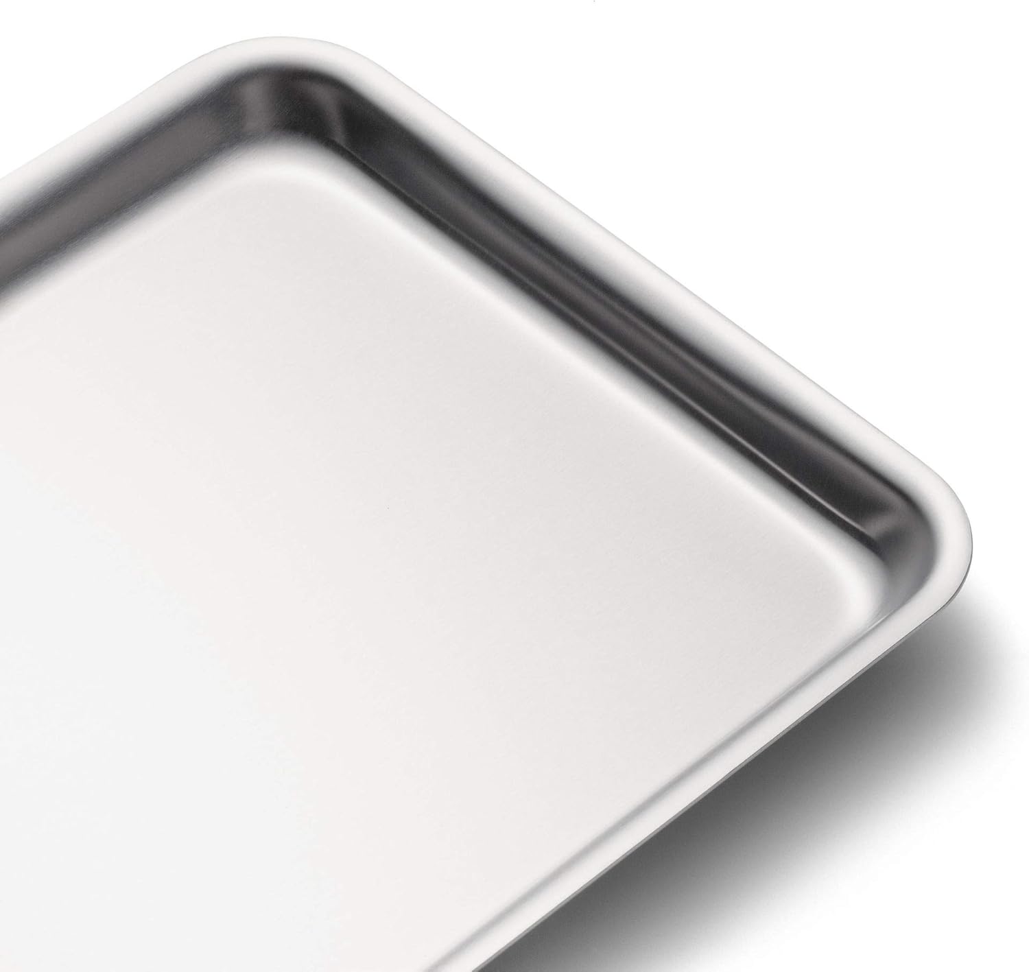 360 Stainless Steel Jelly Roll Pan (14"x10"), Handcrafted in the USA, 5 Ply, Stainless Steel Bakeware, Baking Pan, Roasting Pan