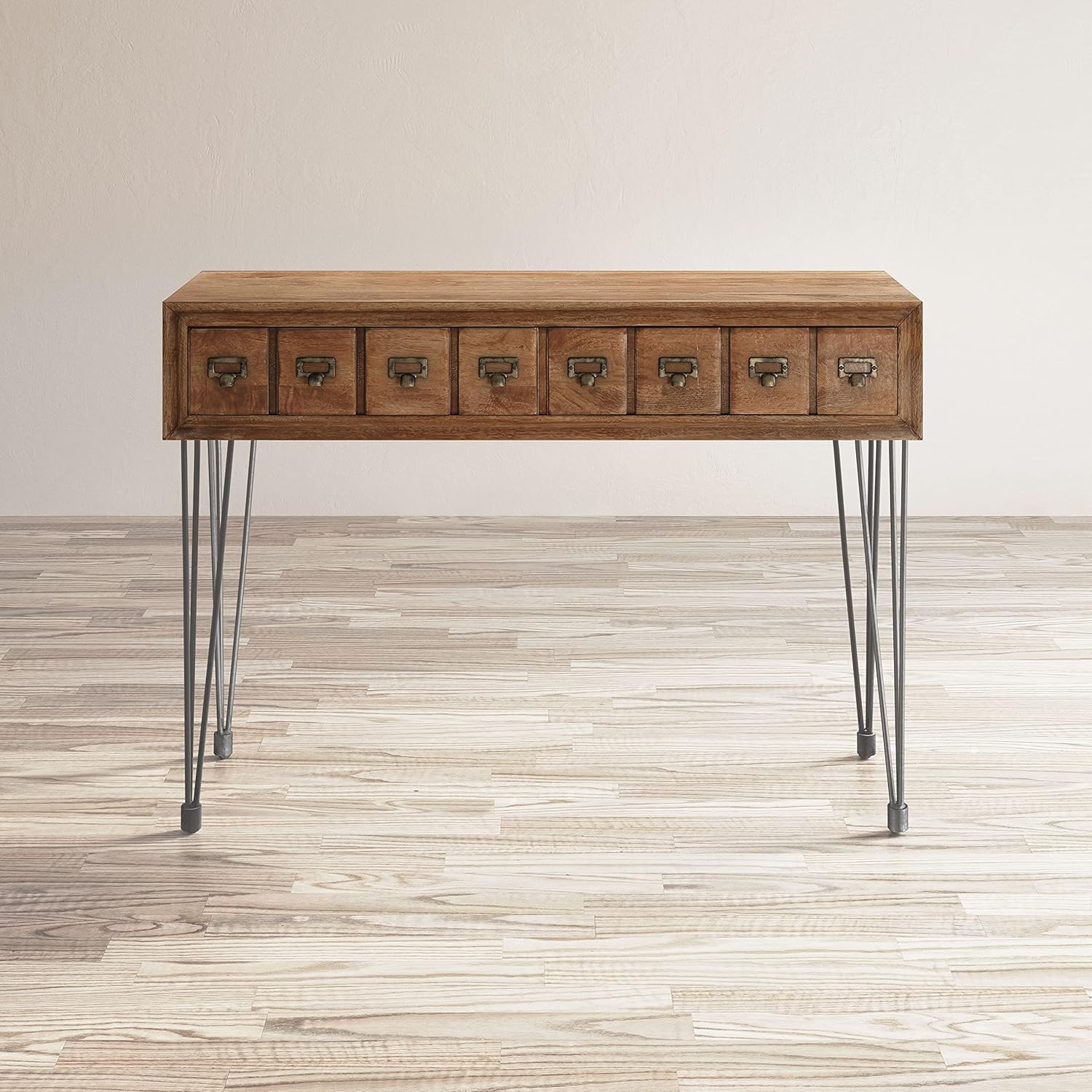 Jofran Inc. American Vintage Solid Wood Console Table with Apothecary Drawers