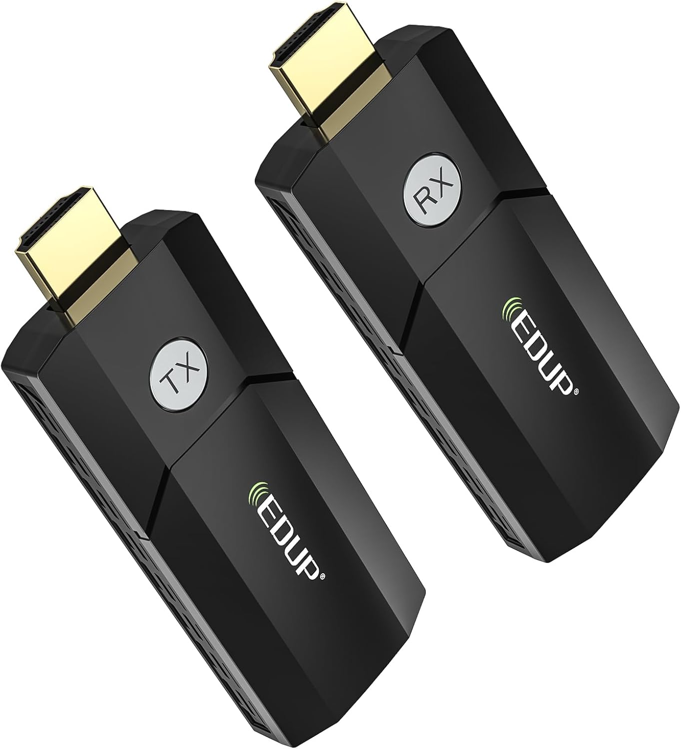 EDUP Wireless HDMI Transmitter and Receiver 4K, Plug & Play, Input & Output 4K, Portable 2.4G/5G Wireless HDMI Extender Kit for Streaming Video and Audio to Monitor from Laptop/PC/TV Box/Projector