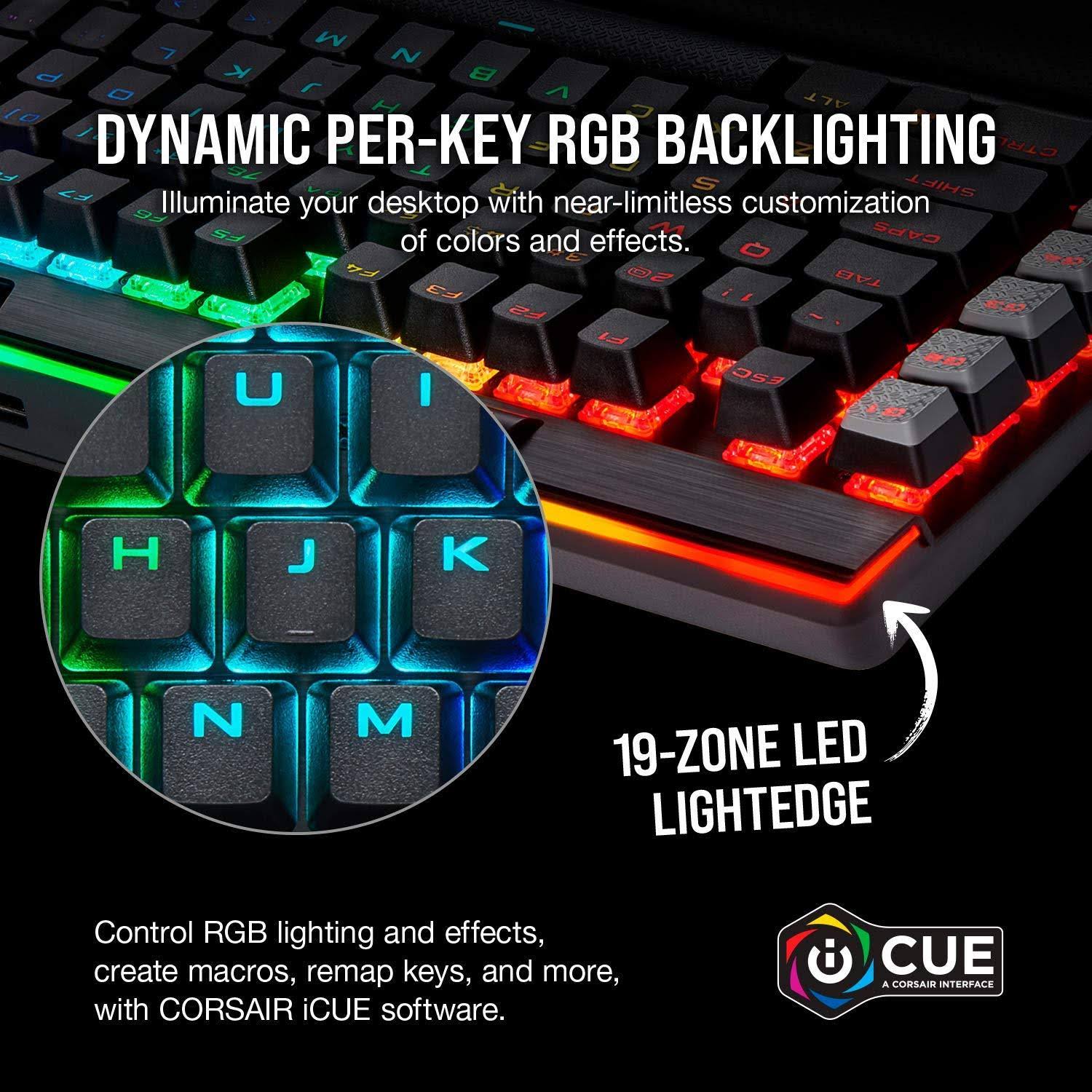 Corsair K95 RGB Platinum XT Mechanical Gaming Keyboard Cherry MX Blue