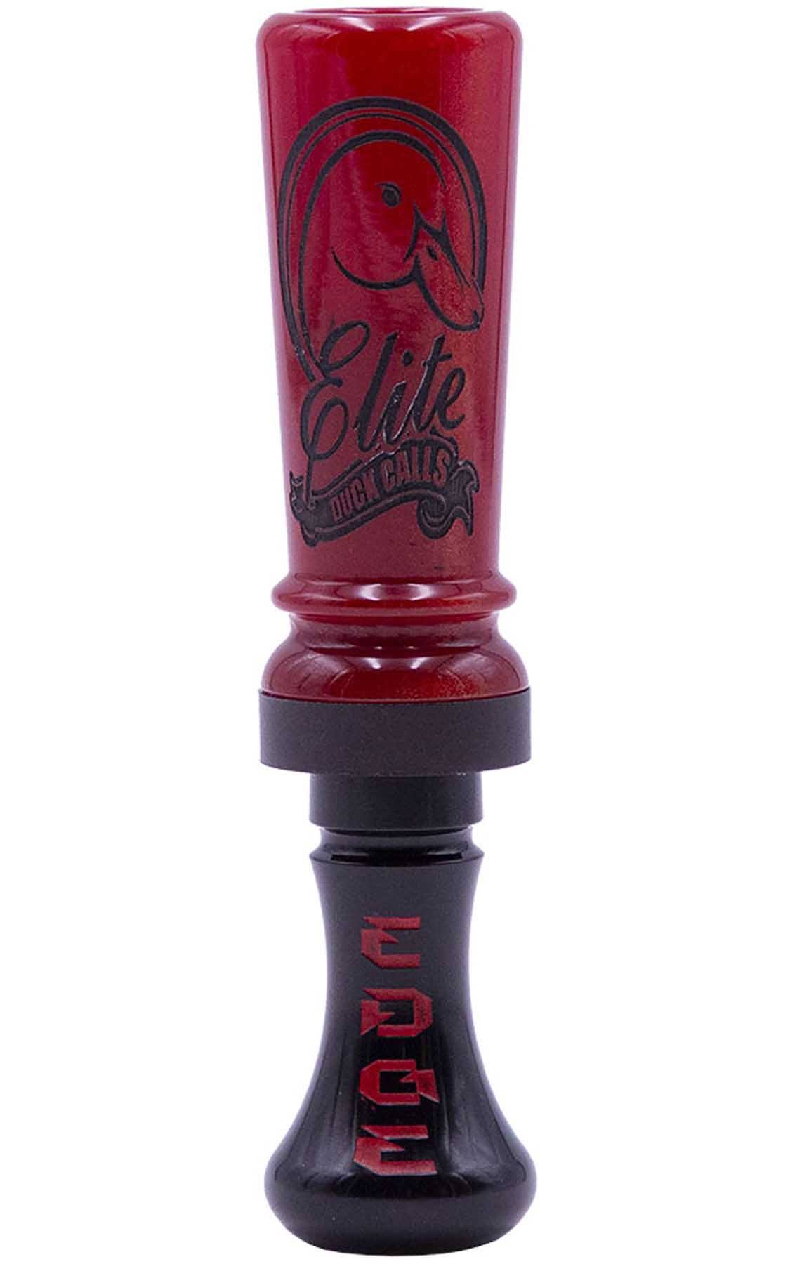 Elite Duck Calls Elite Edge Duck Call - Flat Black - Double Reed