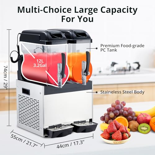 Commercial Slushie Machine Multifunctional