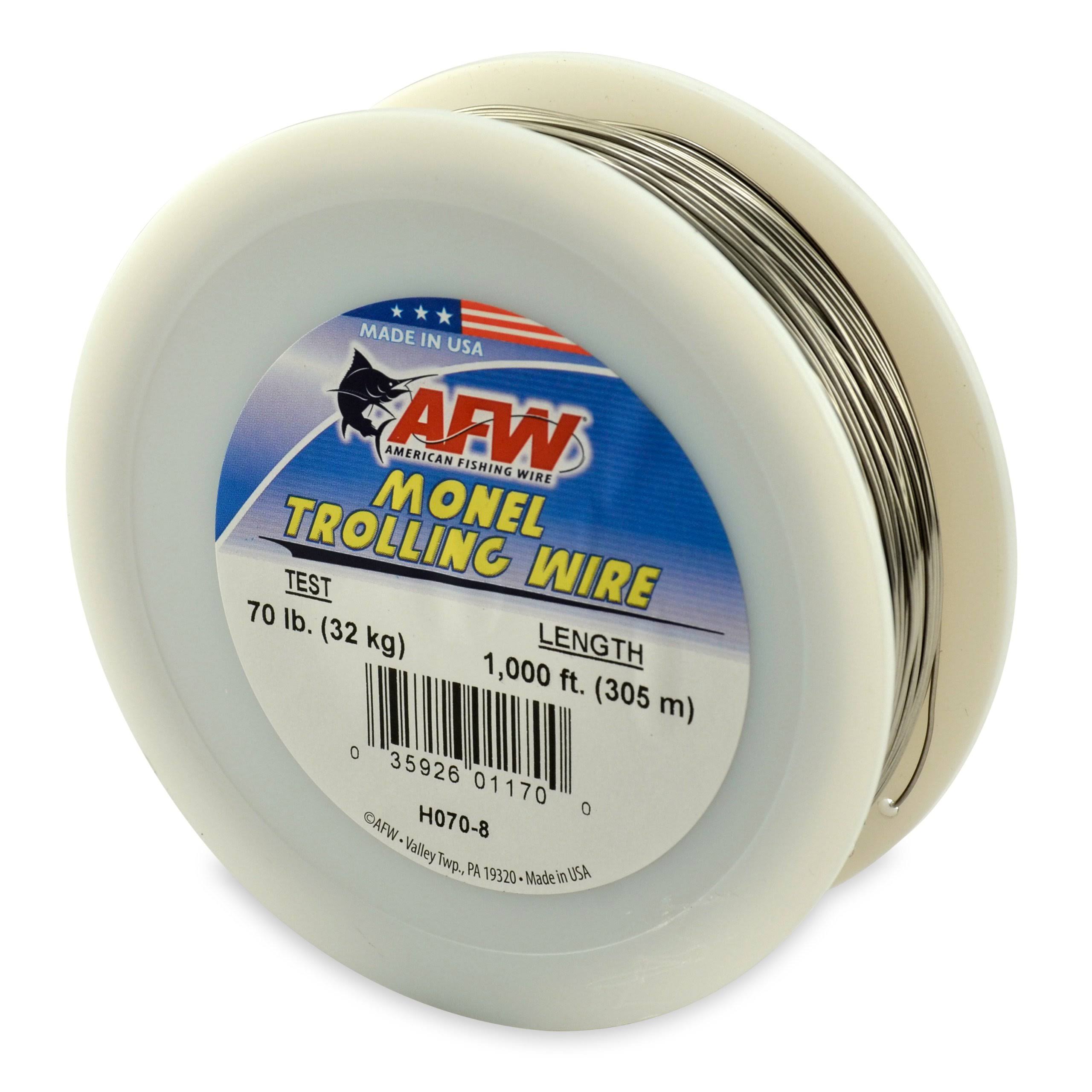 American Fishing Wire Monel Trolling Wire (Single Strand)