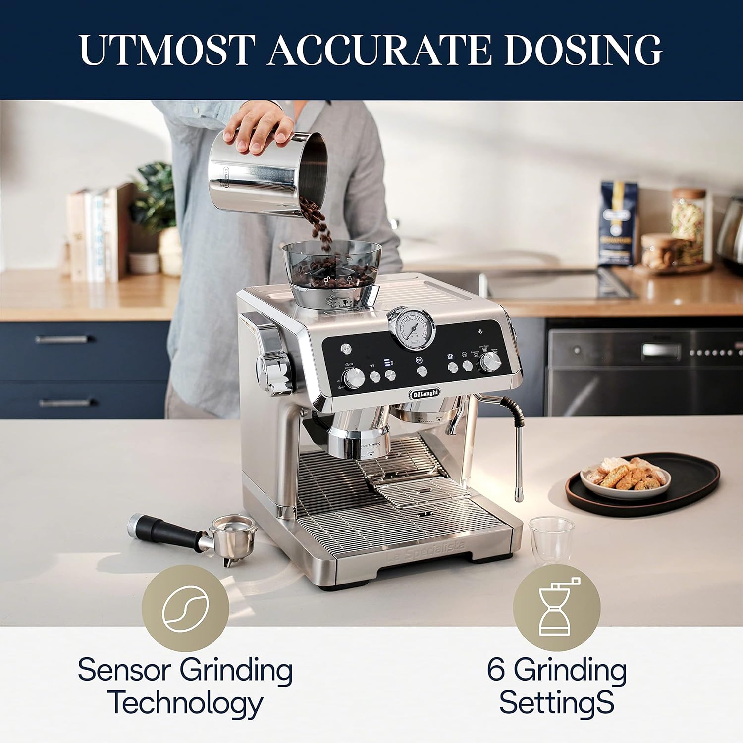 De'Longhi EC9355M La Specialista Prestigio Espresso Machine