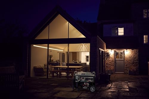 Pulsar 9500W Tri Fuel Gasoline Propane Natural Gas Portable Inverter Generator w/Remote Start & CO Sentry for Home Use GS95TiSCO