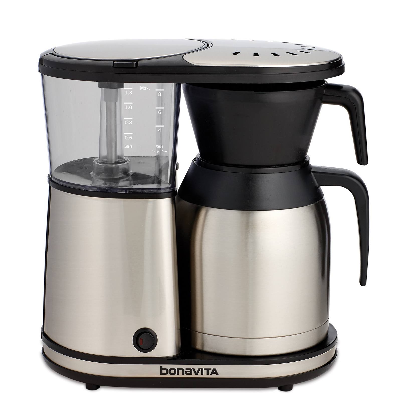 Bonavita Bv1900ts 8-Cup Carafe Coffee Brewer, Stainless Steel