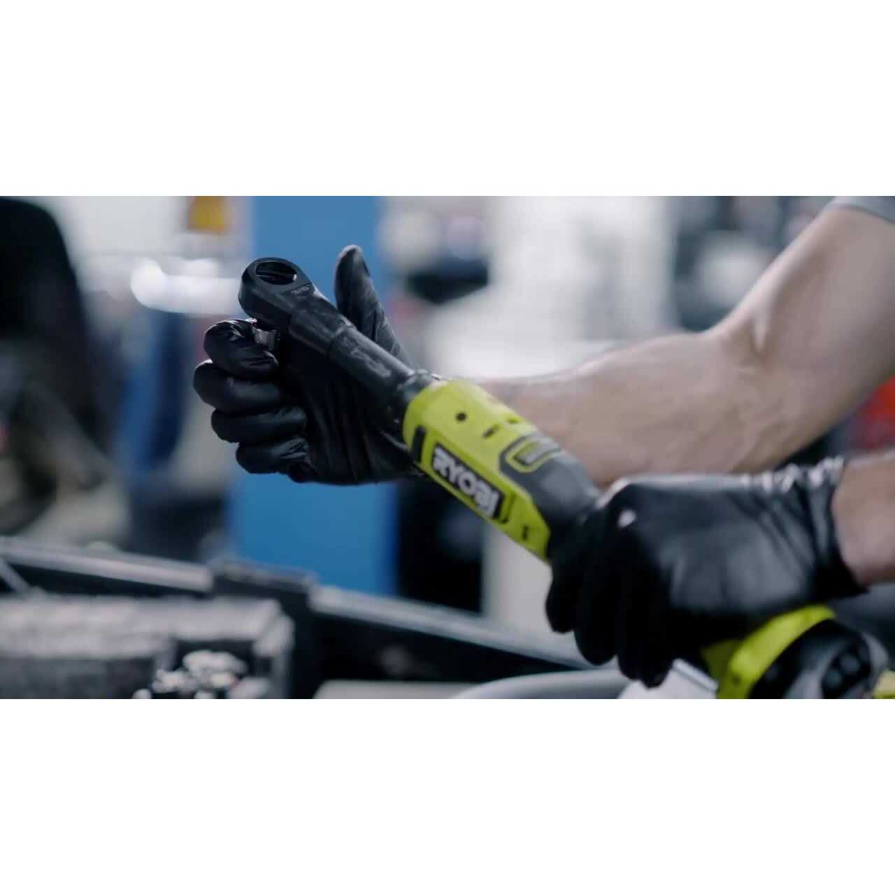 RYOBI ONE+ HP 18V Brushless Cordless 3/8 in. Extended Reach Ratchet - Shop Hardware Tools Online Store