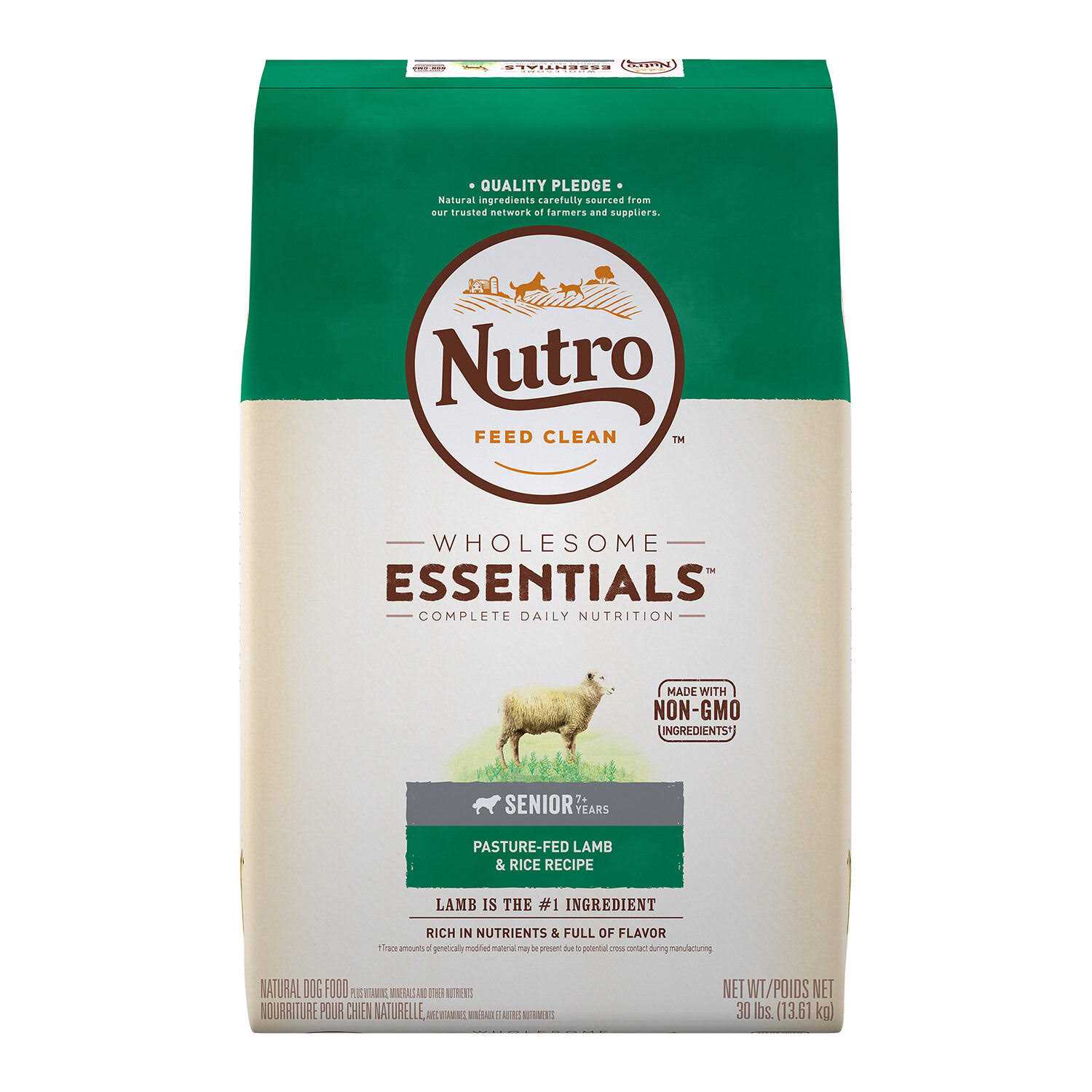 Nutro Natural Choice Senior Lamb &amp; Rice Dry Dog Food - Pet Supplies online store