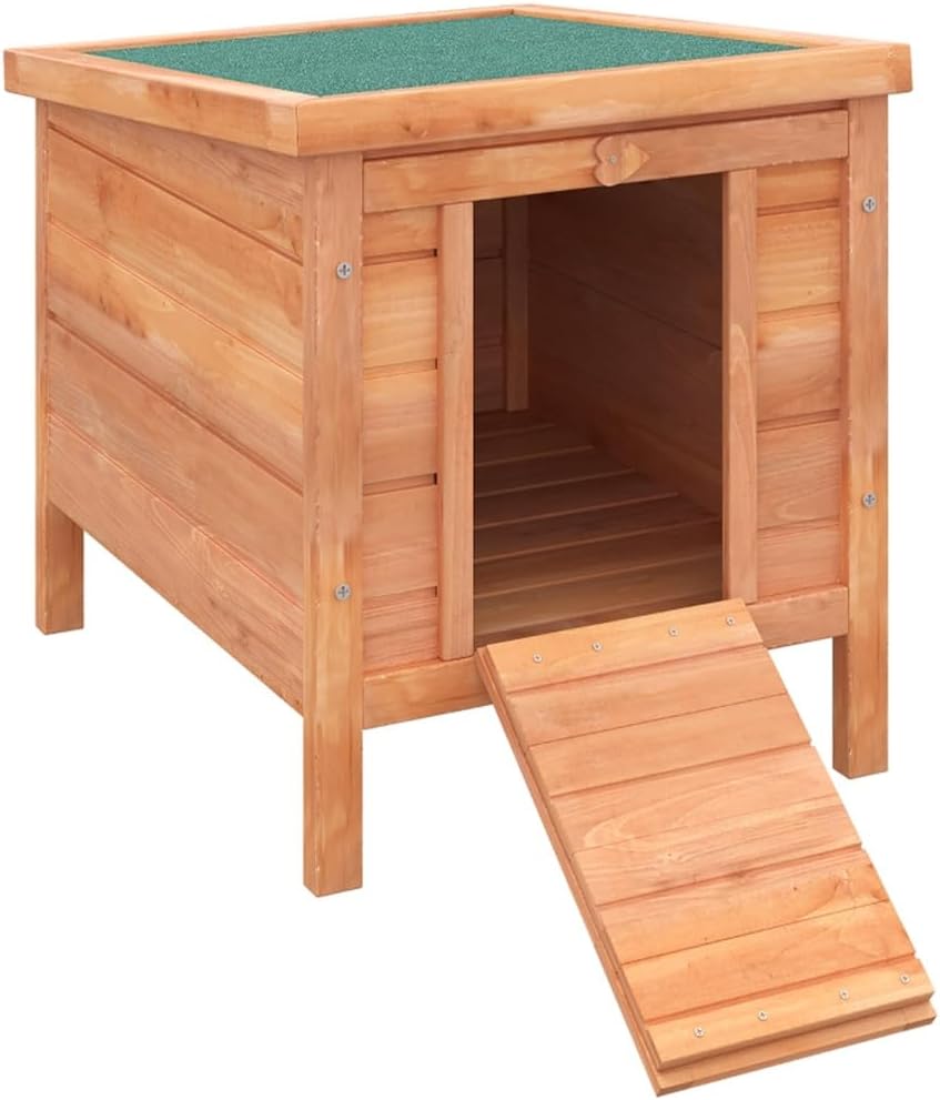 Extreme Outback Log Cabin Dog House, Large, Natural Wood