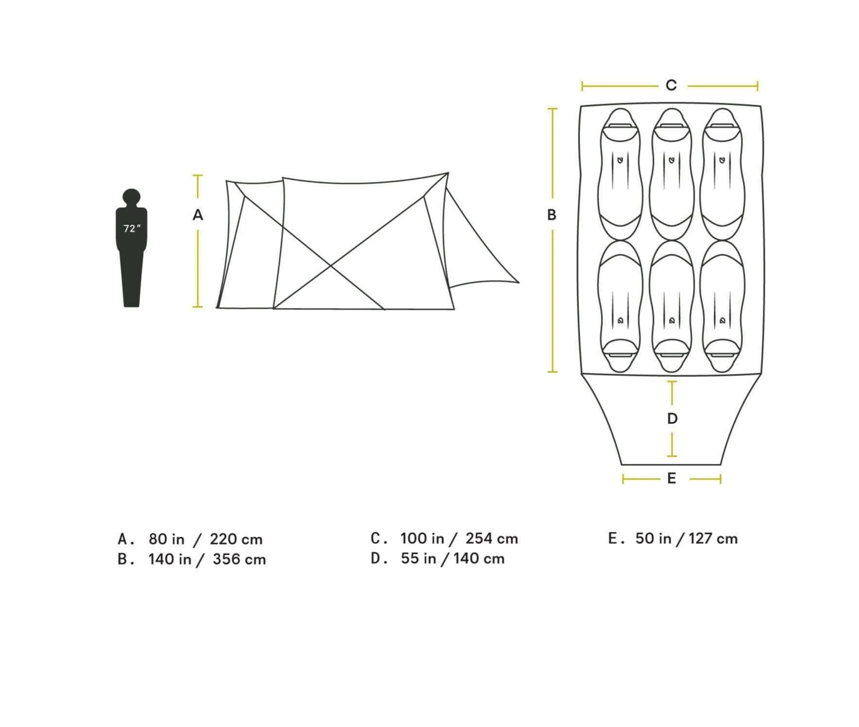 Nemo Wagontop 6P, 6-Person Camping Tent