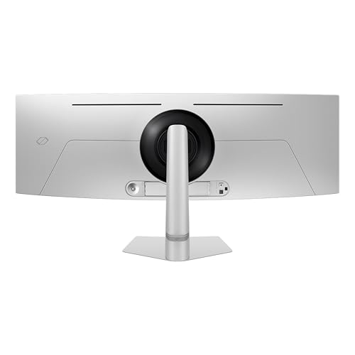 Samsung 49" Odyssey OLED G9 (G91SD) Dual QHD QD-OLED G-Sync Compatible Curved Gaming Monitor, 144Hz, 0.03ms, AMD FreeSync Premium Pro, Ergonomic Stand, 3 Year Warranty, LS49DG910SNXZA, 2024