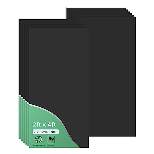 Smooth White Drop Ceiling Tile 2ft x 4ft, Ceiling Panel 24 x 48in – Waterproof, Washable and Fire-Rated - to Prevent Breakage-Cover 80 Sq. Ft-Package of 10 Tiles