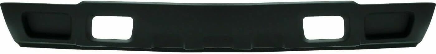 US AUTO PARTS PLUS Front Bumper Chrome Steel+Upper Cover+Lower Valance Textured+Bracket Set Left Right Side 2003-2006 Chevrolet Silverado 2500HD 3500 Direct Replacement GM1002416 GM1051109 GM1061101
