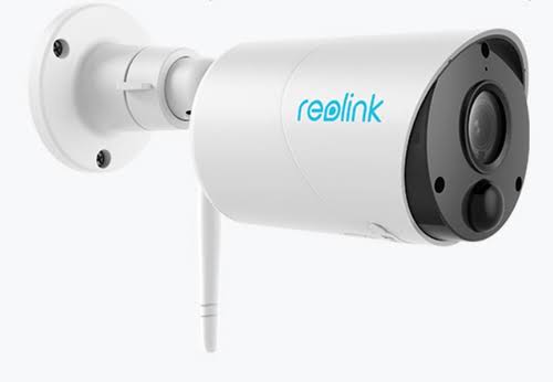 Reolink Argus Eco Full HD Wire-Free Outdoor/Indoor Battery/Solar Powered Wi-Fi Security Camera with 2-Way Audio