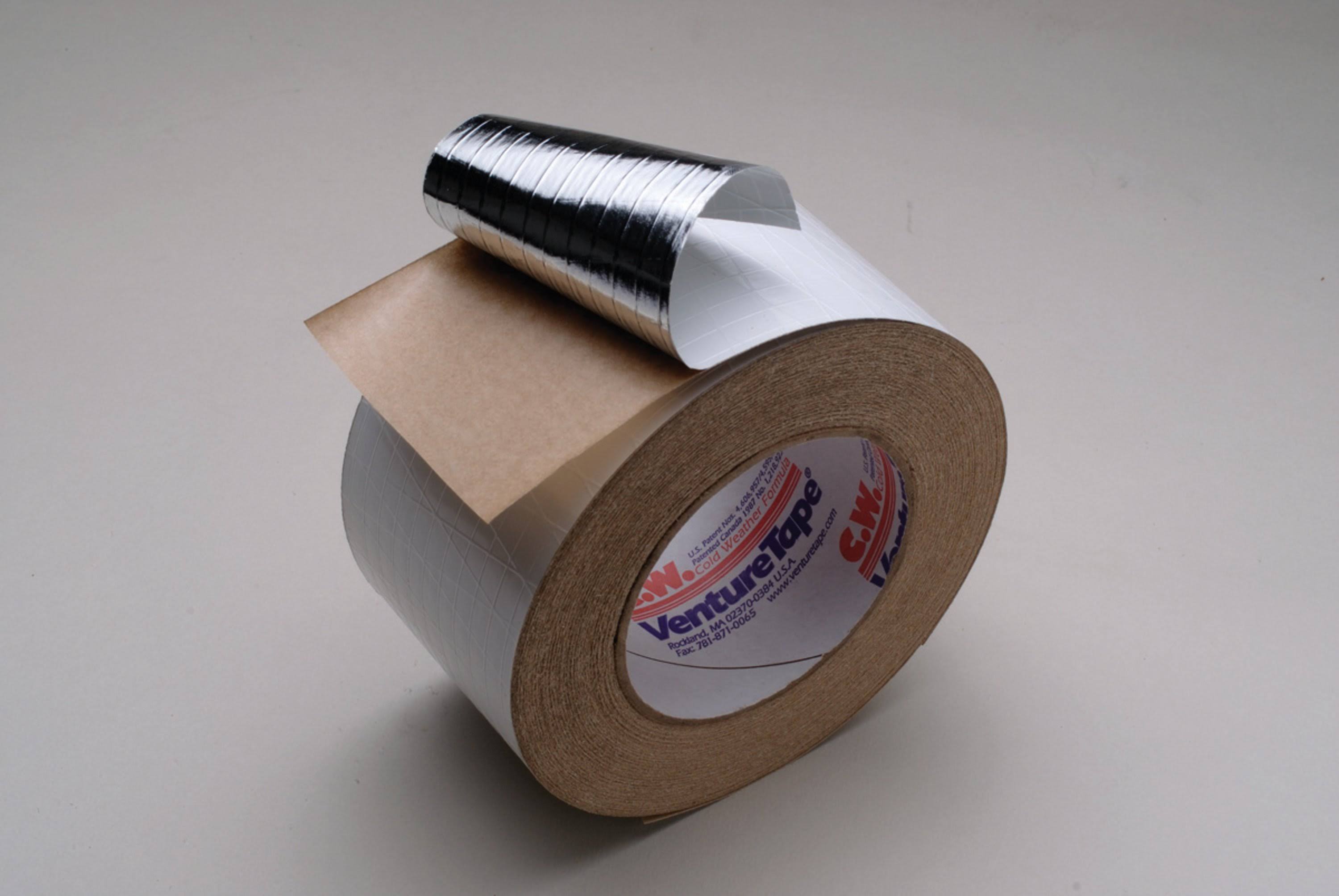 3M 1547CW Venture Tape Metal Building Facing Tape White, 72 mm x 45.7 M, 16 per Case