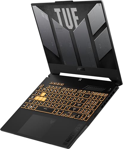 ASUS TUF 15.6" FHD 144Hz Gaming Laptop PC - with Microsoft Office Lifetime License, Intel 10-Core i7-13620H (Beats i9-12900H), GeForce RTX 4070 8GB, 32GB DDR5, 2TB SSD, Wifi6, Backlit KB, Win 11 Pro