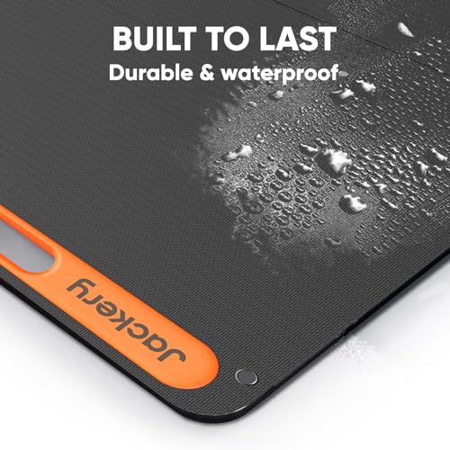 Jackery SolarSaga 200W Portable Solar Panel, IP68 with Sunlight Angle Indicator, Compatible with Jackery 1500 Pro/2000Pro/2000 Plus/3000Pro Solar Generator, for Rooftops Outdoor Camping and RVs