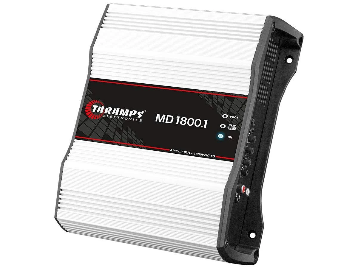 Taramps MD 1800.1 1 Ohm 1800 Watts Class D Full Range Mono Car Amplifier