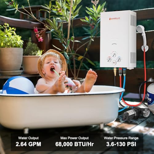 CAMPLUX BW-W Series Propane Tankless Water heater