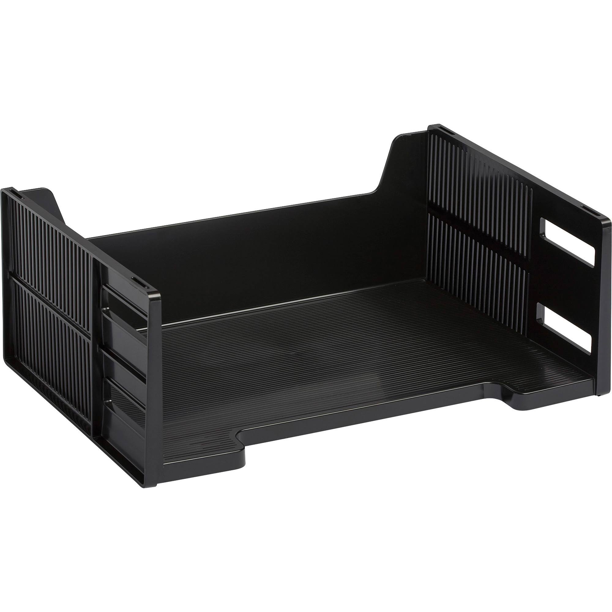 Stackable High-Capacity Side Load Letter Tray Rubbermaid