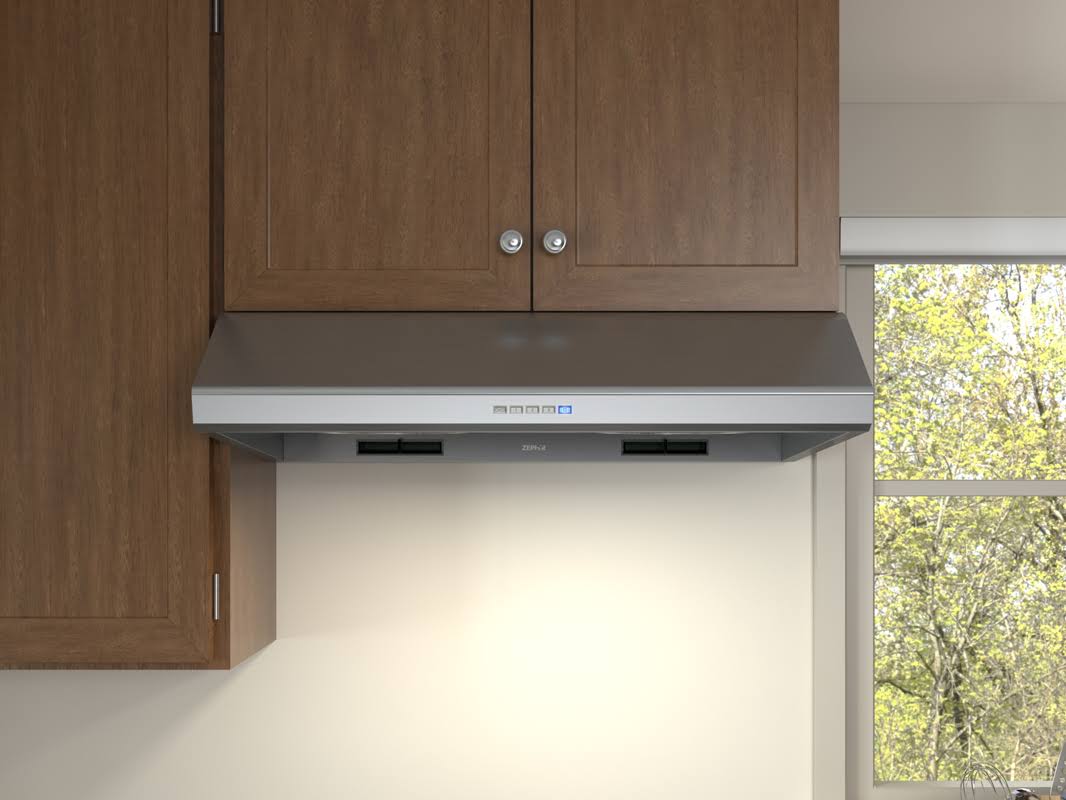 Zephyr Power Hurricane AK2536BS 35.9x22 Hood - 695 CFM - Stainless Steel
